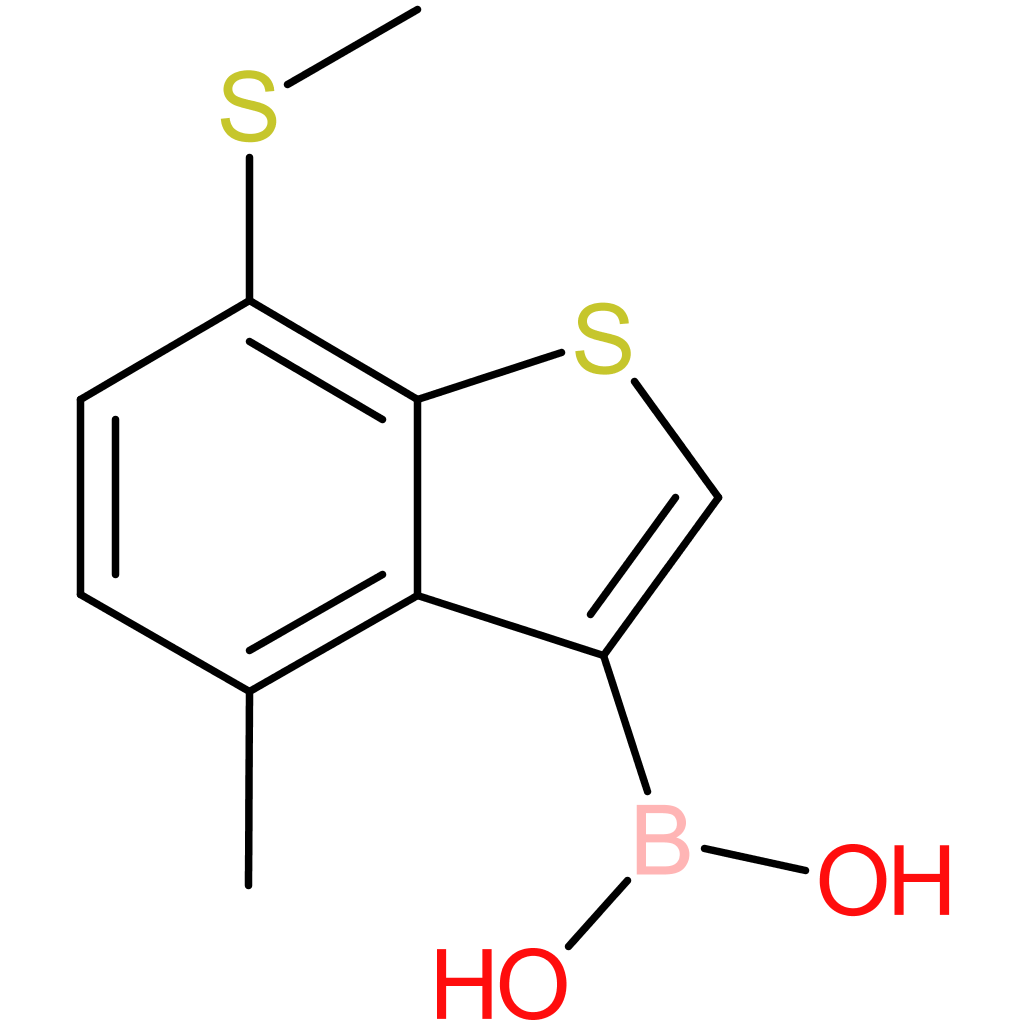 4-methyl-7-(methylthio)benzothiophene-3-boronic acid