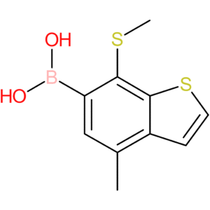 4-methyl-7-(methylthio)benzothiophene-6-boronic acid