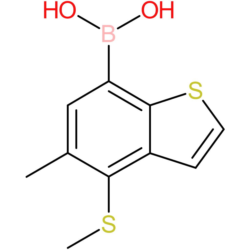 5-methyl-4-(methylthio)benzothiophene-7-boronic acid