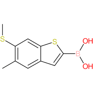 5-methyl-6-(methylthio)benzothiophene-2-boronic acid