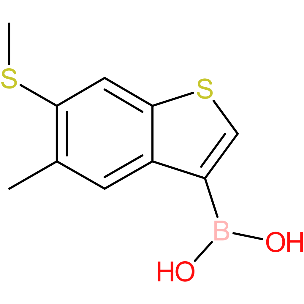 5-methyl-6-(methylthio)benzothiophene-3-boronic acid
