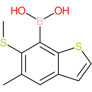 5-methyl-6-(methylthio)benzothiophene-7-boronic acid