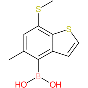 5-methyl-7-(methylthio)benzothiophene-4-boronic acid
