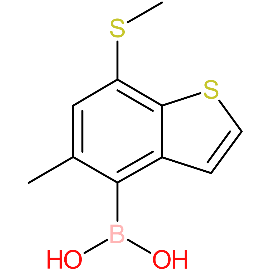 5-methyl-7-(methylthio)benzothiophene-4-boronic acid