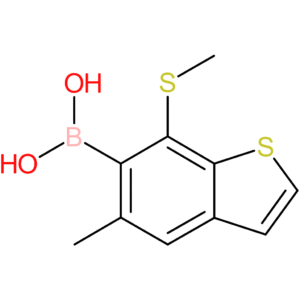 5-methyl-7-(methylthio)benzothiophene-6-boronic acid