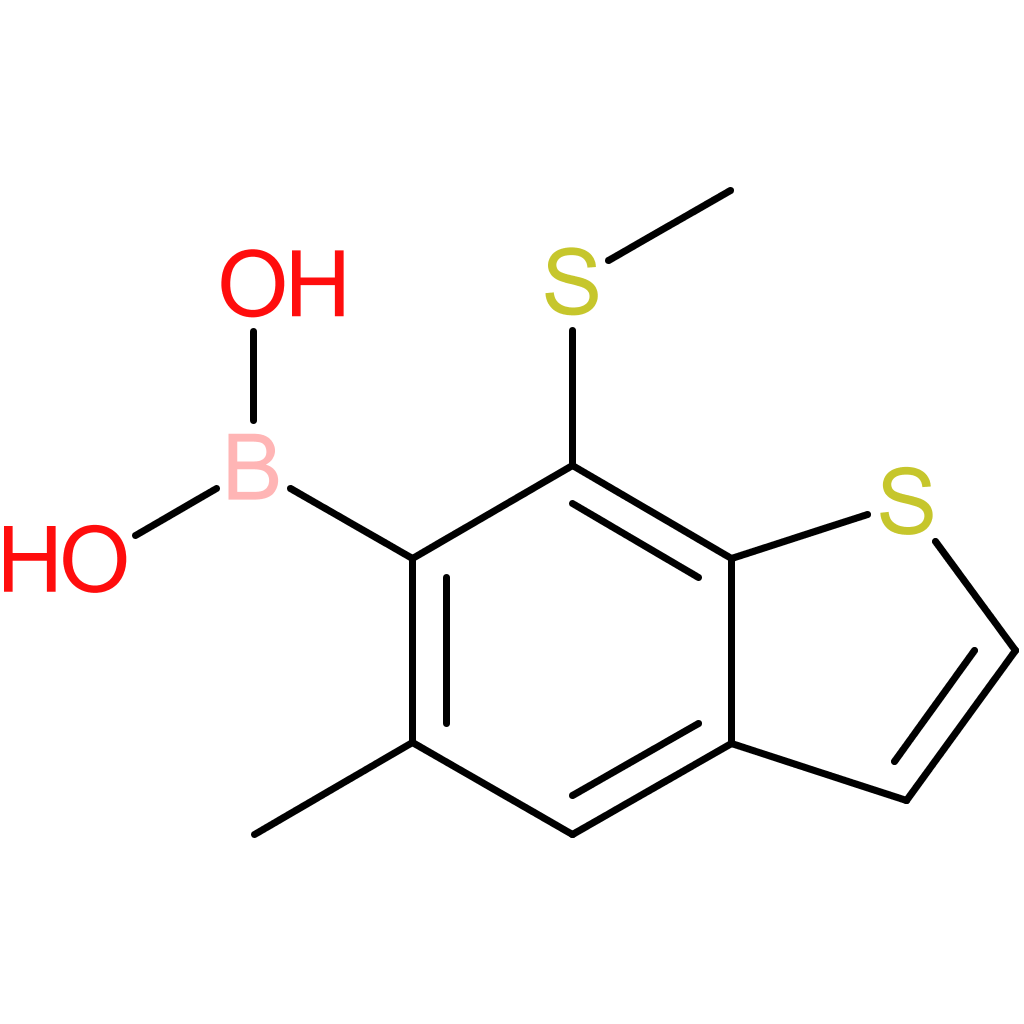 5-methyl-7-(methylthio)benzothiophene-6-boronic acid