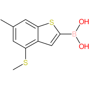 6-methyl-4-(methylthio)benzothiophene-2-boronic acid