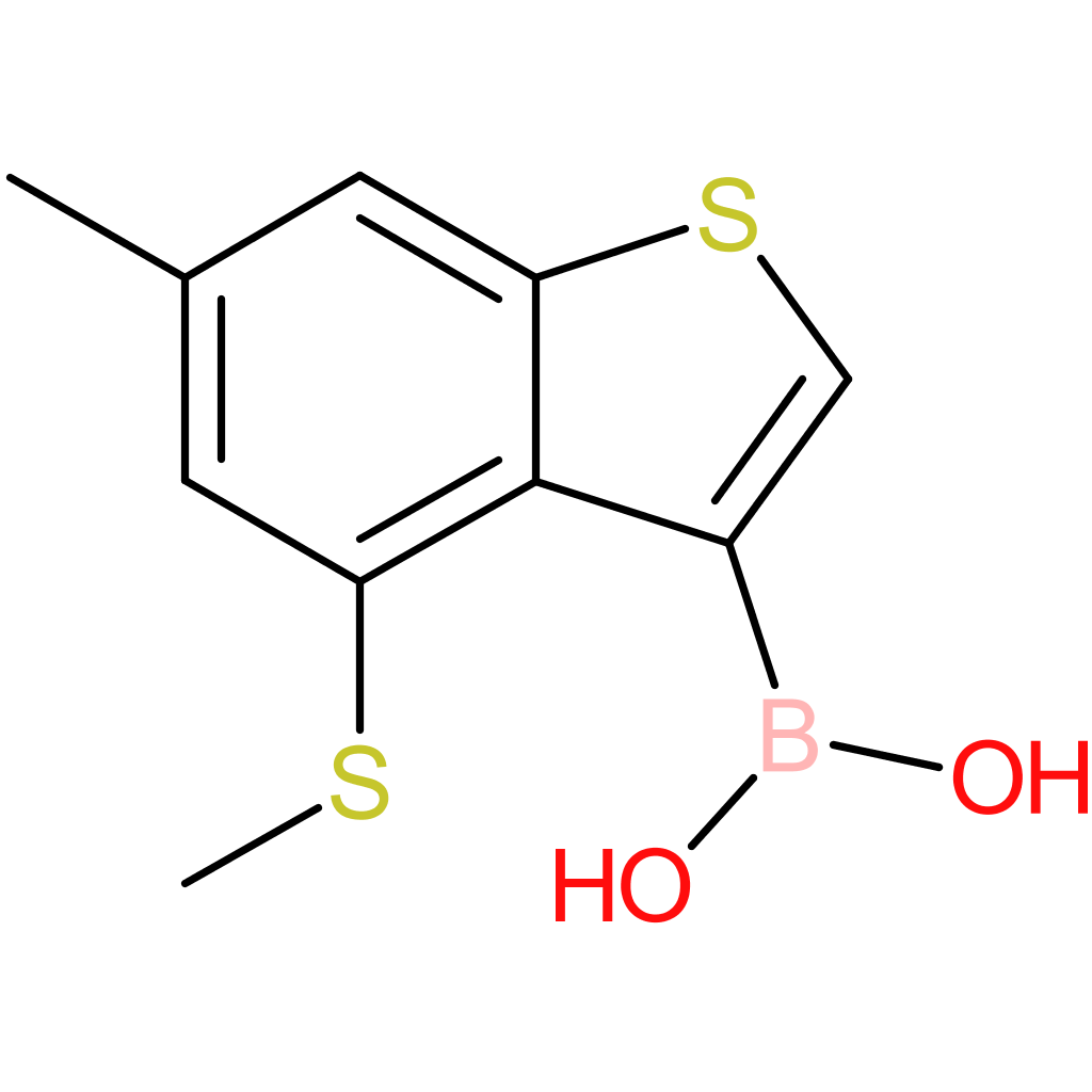 6-methyl-4-(methylthio)benzothiophene-3-boronic acid