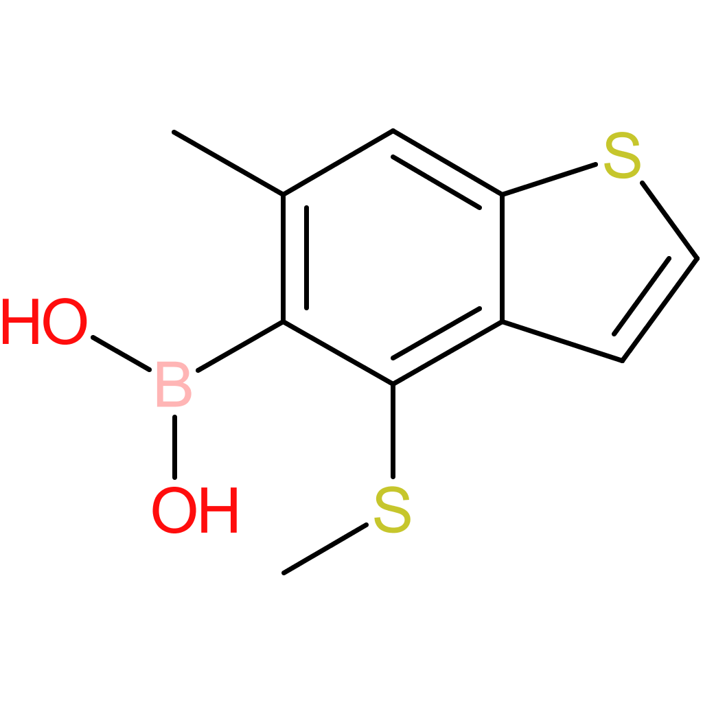 6-methyl-4-(methylthio)benzothiophene-5-boronic acid