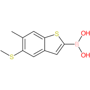 6-methyl-5-(methylthio)benzothiophene-2-boronic acid