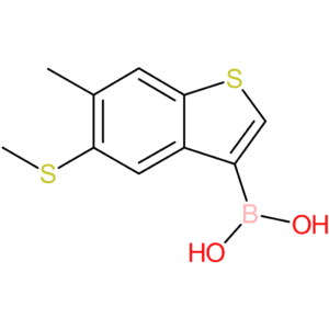 6-methyl-5-(methylthio)benzothiophene-3-boronic acid