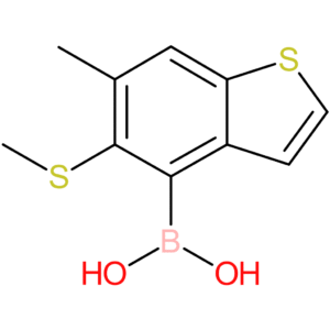6-methyl-5-(methylthio)benzothiophene-4-boronic acid