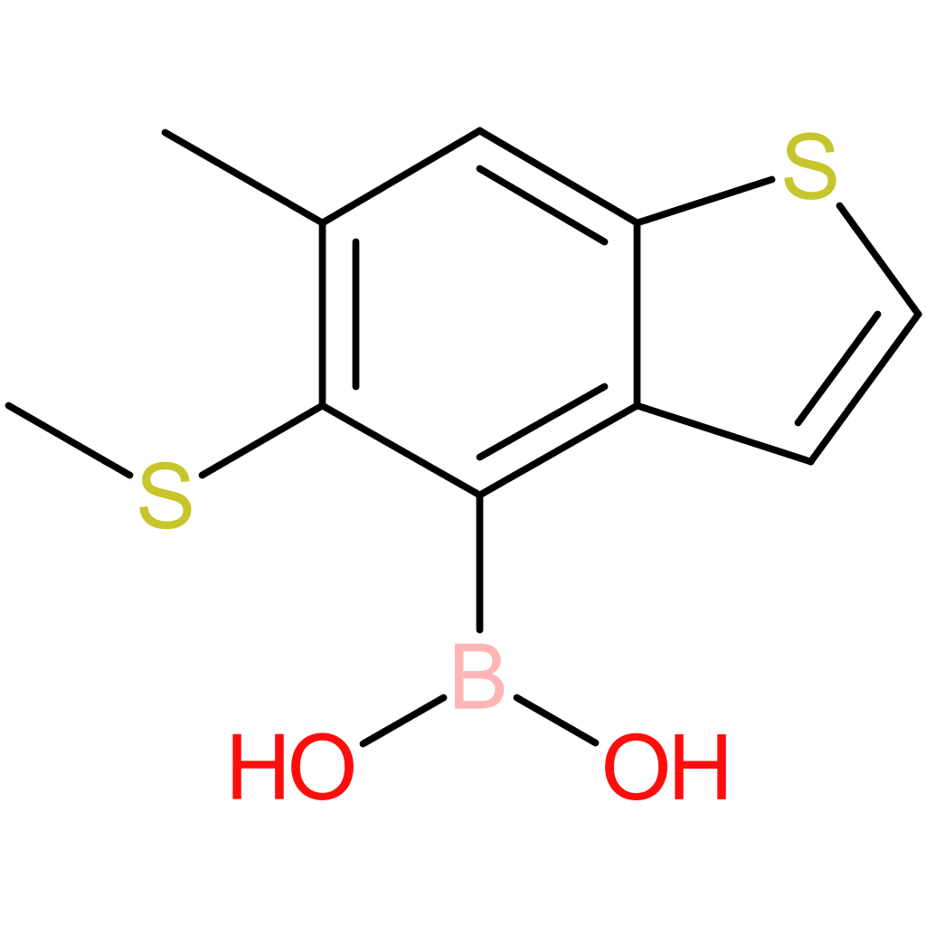 6-methyl-5-(methylthio)benzothiophene-4-boronic acid