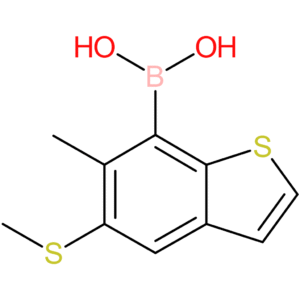 6-methyl-5-(methylthio)benzothiophene-7-boronic acid