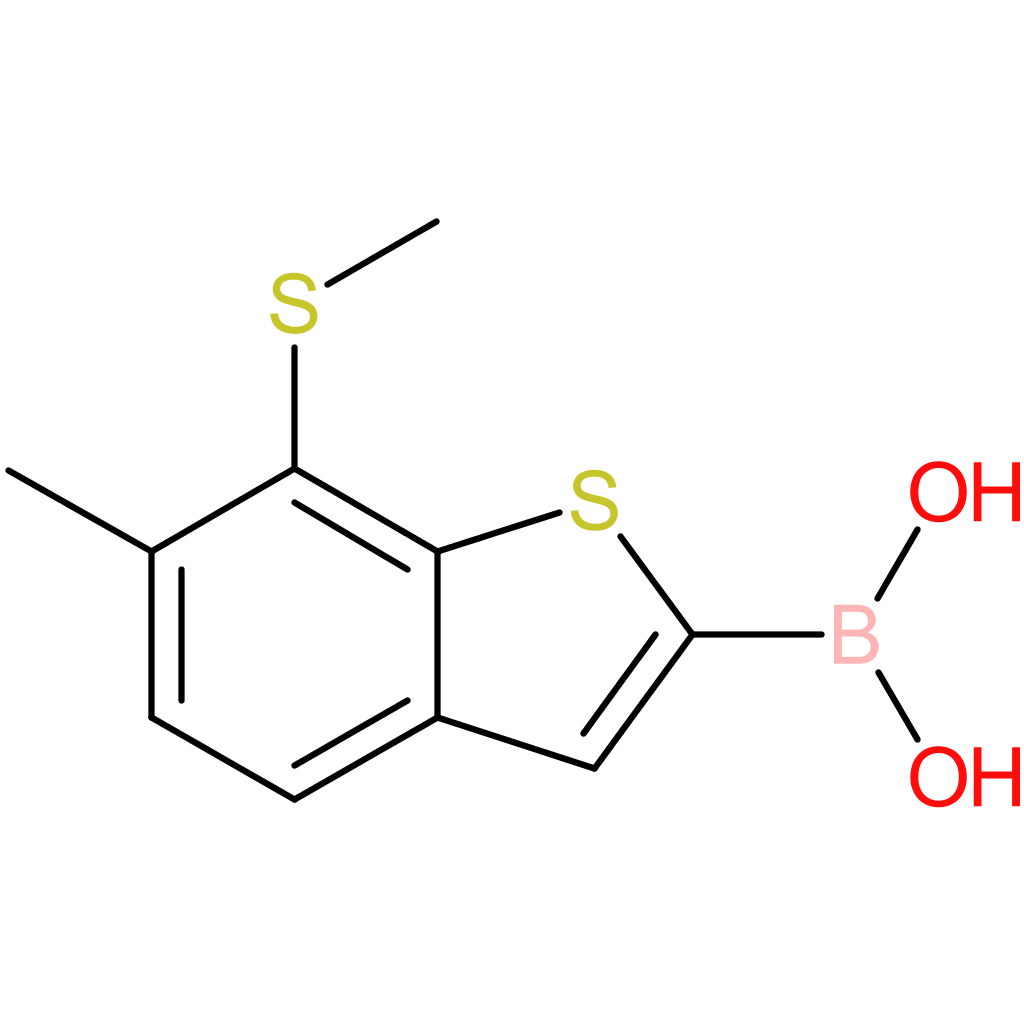 6-methyl-7-(methylthio)benzothiophene-2-boronic acid
