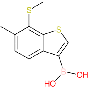 6-methyl-7-(methylthio)benzothiophene-3-boronic acid