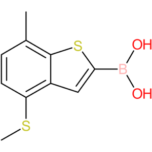 7-methyl-4-(methylthio)benzothiophene-2-boronic acid