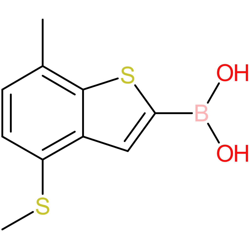 7-methyl-4-(methylthio)benzothiophene-2-boronic acid