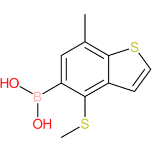 7-methyl-4-(methylthio)benzothiophene-5-boronic acid