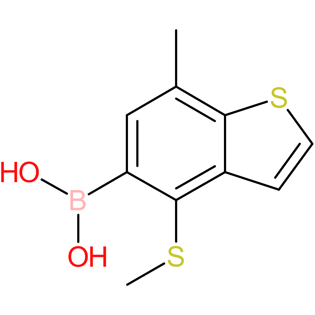 7-methyl-4-(methylthio)benzothiophene-5-boronic acid