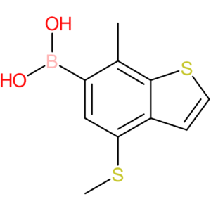 7-methyl-4-(methylthio)benzothiophene-6-boronic acid