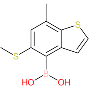 7-methyl-5-(methylthio)benzothiophene-4-boronic acid