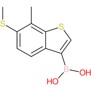 7-methyl-6-(methylthio)benzothiophene-3-boronic acid