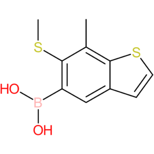 7-methyl-6-(methylthio)benzothiophene-5-boronic acid