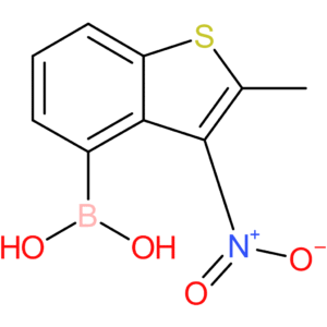 2-methyl-3-nitrobenzothiophene-4-boronic acid