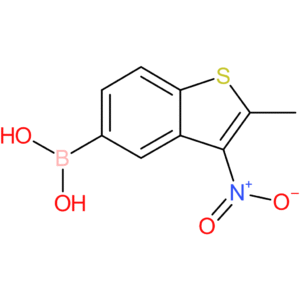 2-methyl-3-nitrobenzothiophene-5-boronic acid