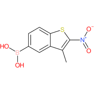 3-methyl-2-nitrobenzothiophene-5-boronic acid