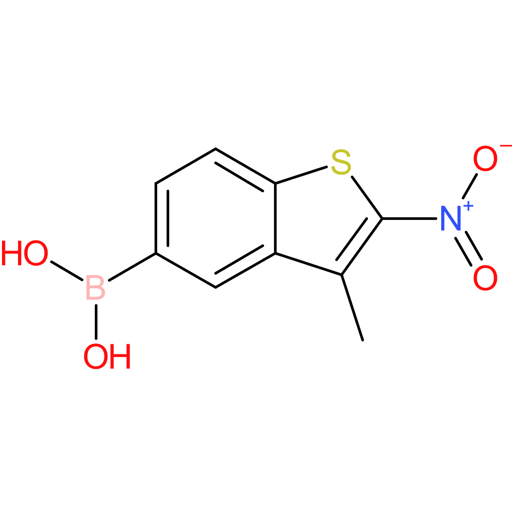 3-methyl-2-nitrobenzothiophene-5-boronic acid