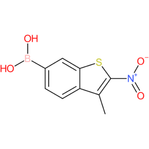 3-methyl-2-nitrobenzothiophene-6-boronic acid