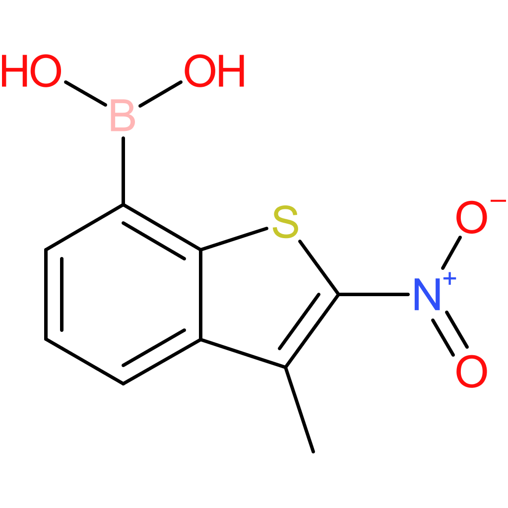 3-methyl-2-nitrobenzothiophene-7-boronic acid