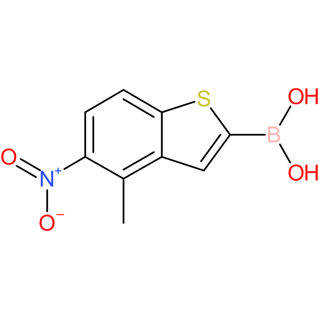 4-methyl-5-nitrobenzothiophene-2-boronic acid