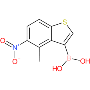 4-methyl-5-nitrobenzothiophene-3-boronic acid