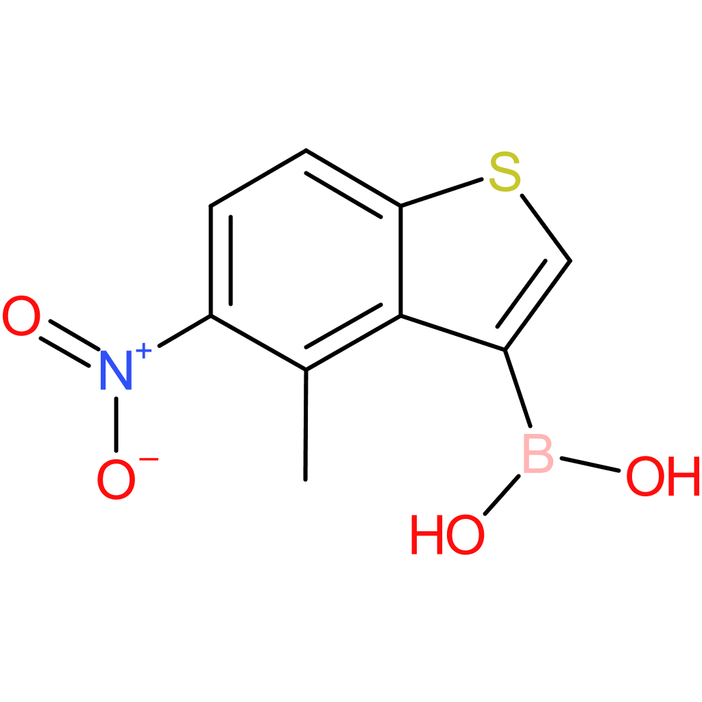4-methyl-5-nitrobenzothiophene-3-boronic acid