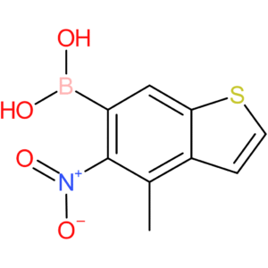 4-methyl-5-nitrobenzothiophene-6-boronic acid