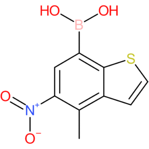 4-methyl-5-nitrobenzothiophene-7-boronic acid