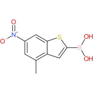 4-methyl-6-nitrobenzothiophene-2-boronic acid