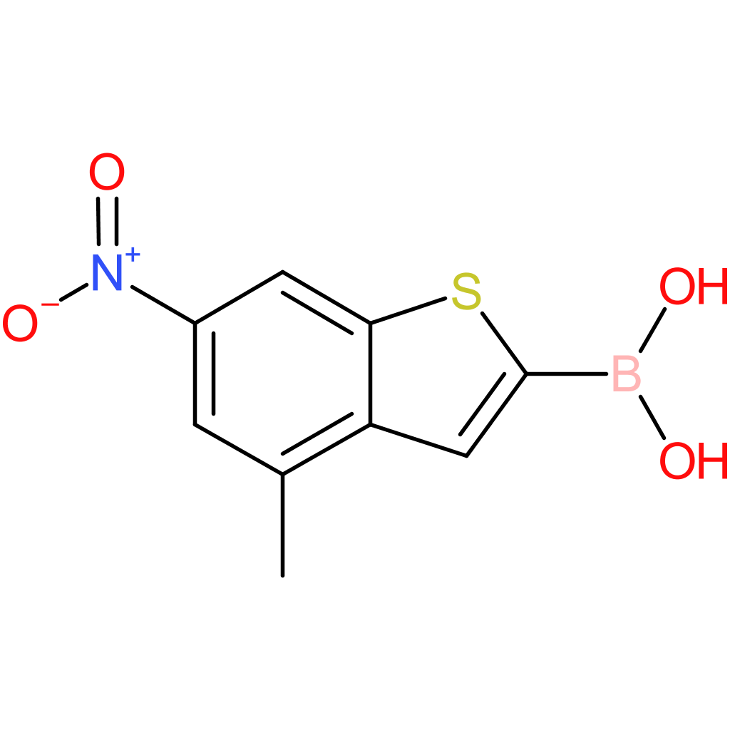 4-methyl-6-nitrobenzothiophene-2-boronic acid