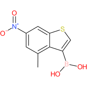 4-methyl-6-nitrobenzothiophene-3-boronic acid
