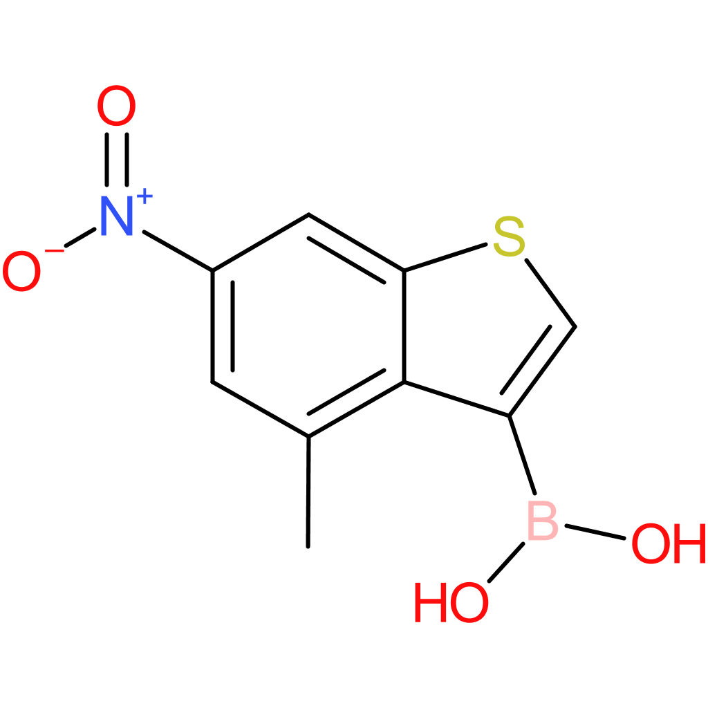 4-methyl-6-nitrobenzothiophene-3-boronic acid