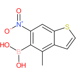 4-methyl-6-nitrobenzothiophene-5-boronic acid