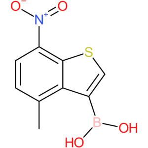 4-methyl-7-nitrobenzothiophene-3-boronic acid