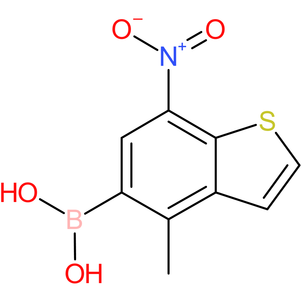 4-methyl-7-nitrobenzothiophene-5-boronic acid