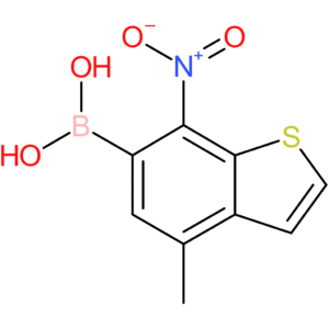 4-methyl-7-nitrobenzothiophene-6-boronic acid