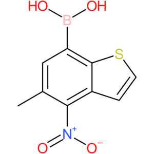 5-methyl-4-nitrobenzothiophene-7-boronic acid