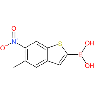 5-methyl-6-nitrobenzothiophene-2-boronic acid