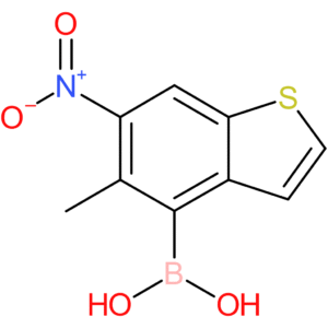 5-methyl-6-nitrobenzothiophene-4-boronic acid